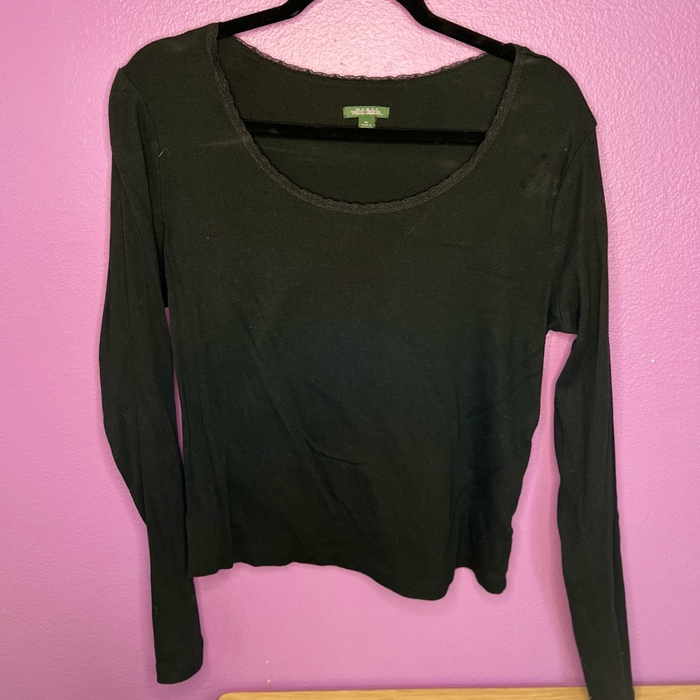 Black Crop Top
